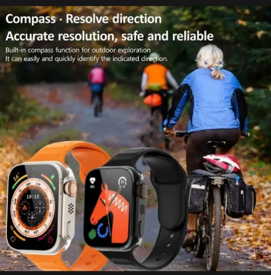 Ultra Smart Watch With 7 Straps