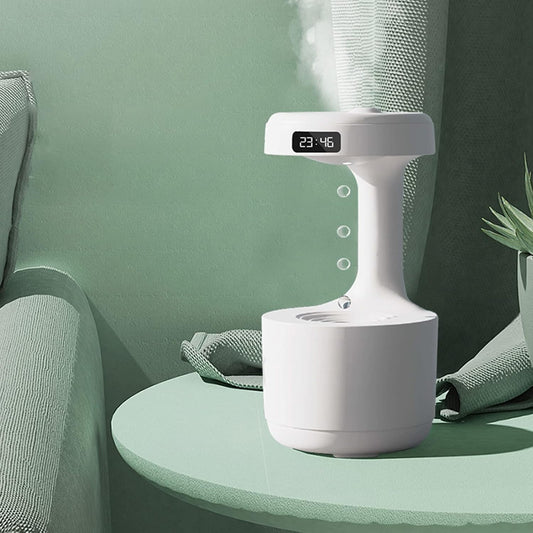 Antigravity Ultrasonic Humidifier with LED Light