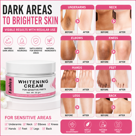 Whitening Cream for Sensitive Areas underarm 7 days result cream.