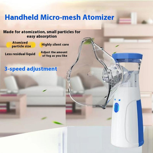 Medical Silent Mesh Nebulizer – Silent, Efficient & Travel-Friendly