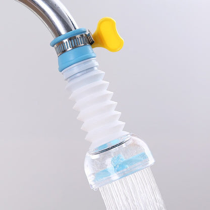 Fan Faucet Clip 360 Rotating Flexible Kitchen Faucet Water Filter