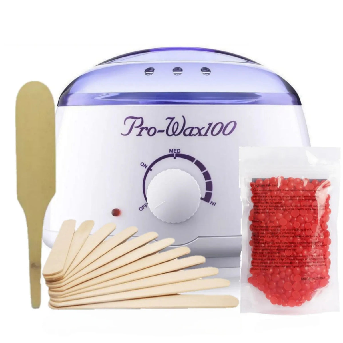 Wax Heater Machine + FREE Wax Beans & Wooden Spatula