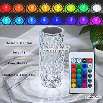 Control Crystal lamp