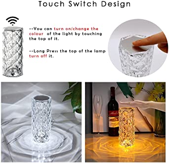 Control Crystal lamp