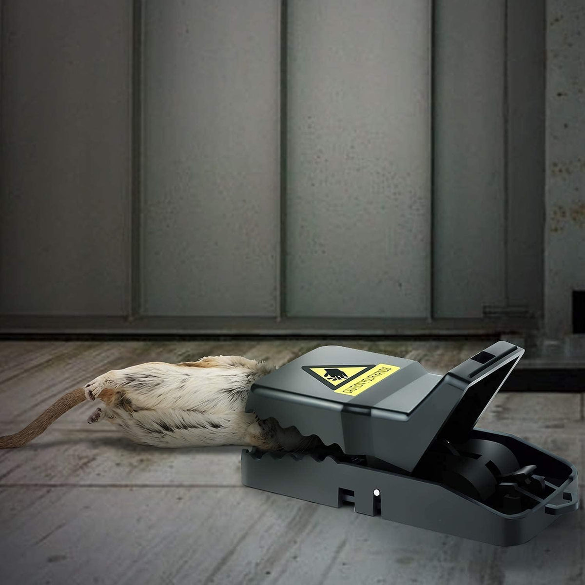 Heavy Duty Reusable Plastic Mouse Trap – Durable & Safe Mouse Catcher for Effective Rodent Control