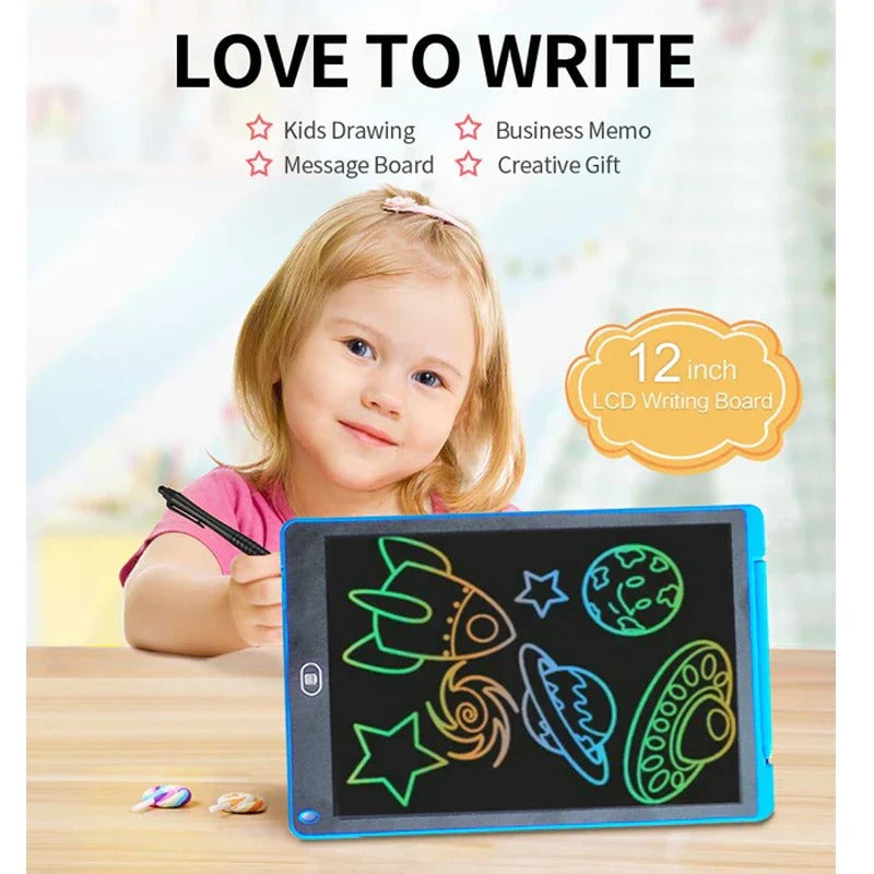 Kids Multi Colour writing tablet ( 8.5 inch )