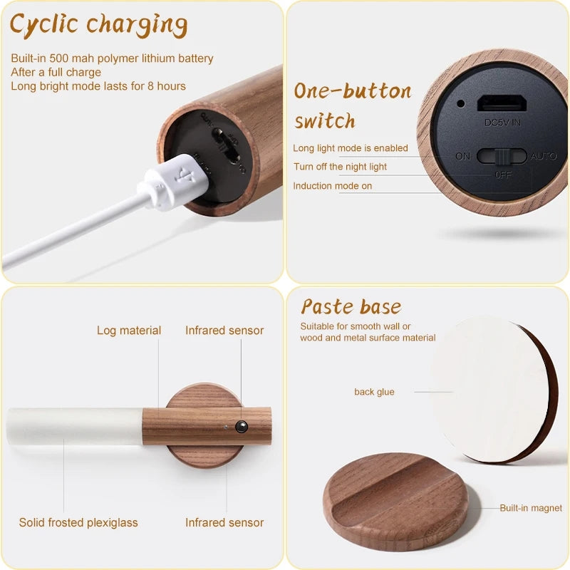 Induction wall lamp light