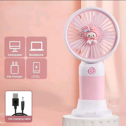 Portable Mini USB Rechargeable Handheld Fan