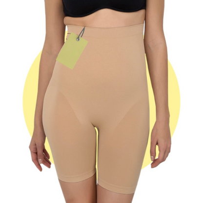 High Waist Seamless Lower Body Shaper for Women | Tummy Control Slimming Shapewear