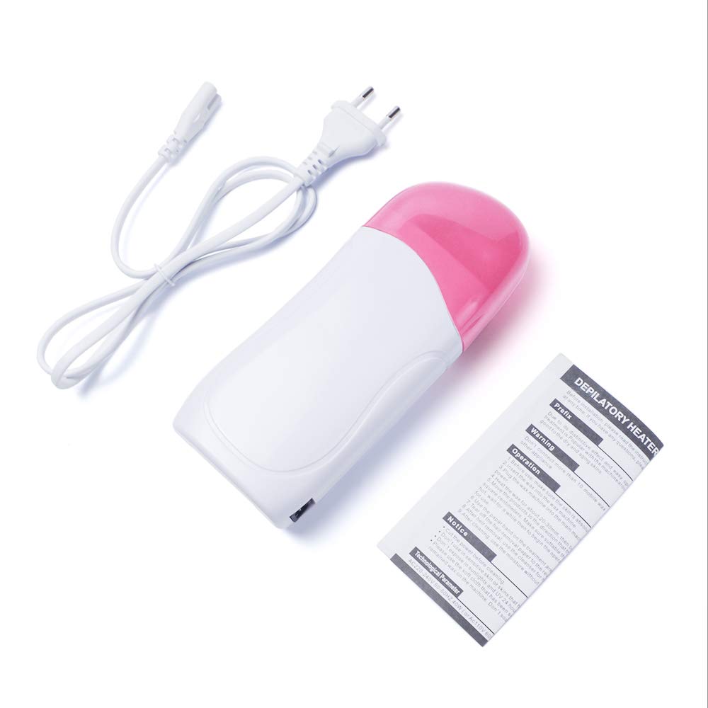 Portable Wax Warmer for Hair Removal – Electric Roll-On Wax Heater
