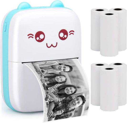 Wireless Mini Portable Thermal Pocket Printer for Photo and Receipt