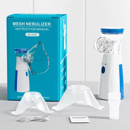 Medical Silent Mesh Nebulizer – Silent, Efficient &amp; Travel-Friendly