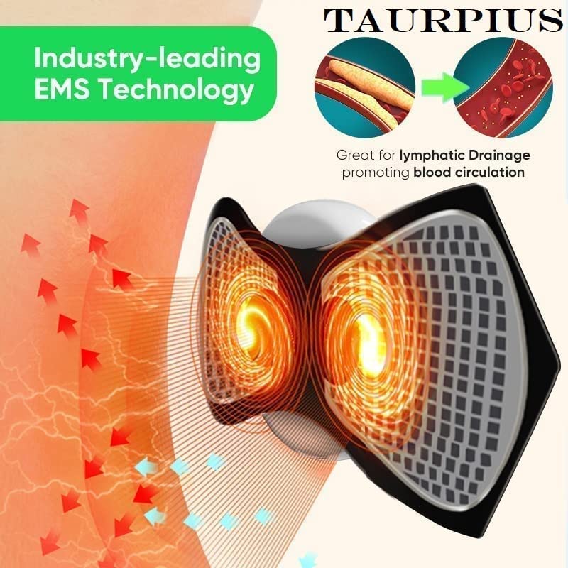 Portable EMS Butterfly Massager for Blood Circulation & Pain Relief