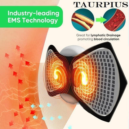 Portable EMS Butterfly Massager for Blood Circulation & Pain Relief