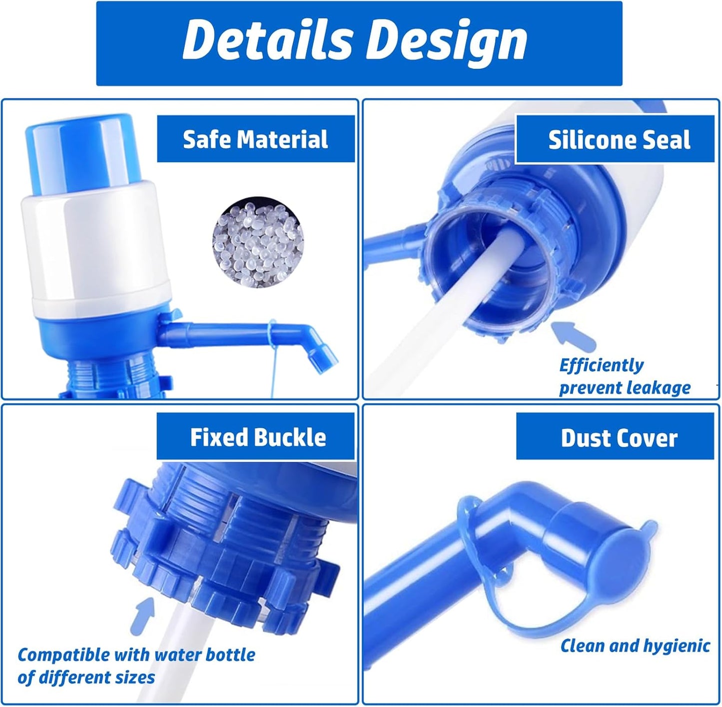 Manual Hand Press Pump Water Dispenser