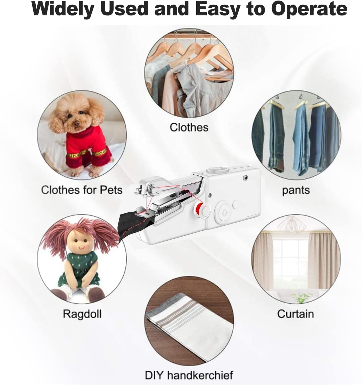 Portable Handheld Mini Sewing Machine