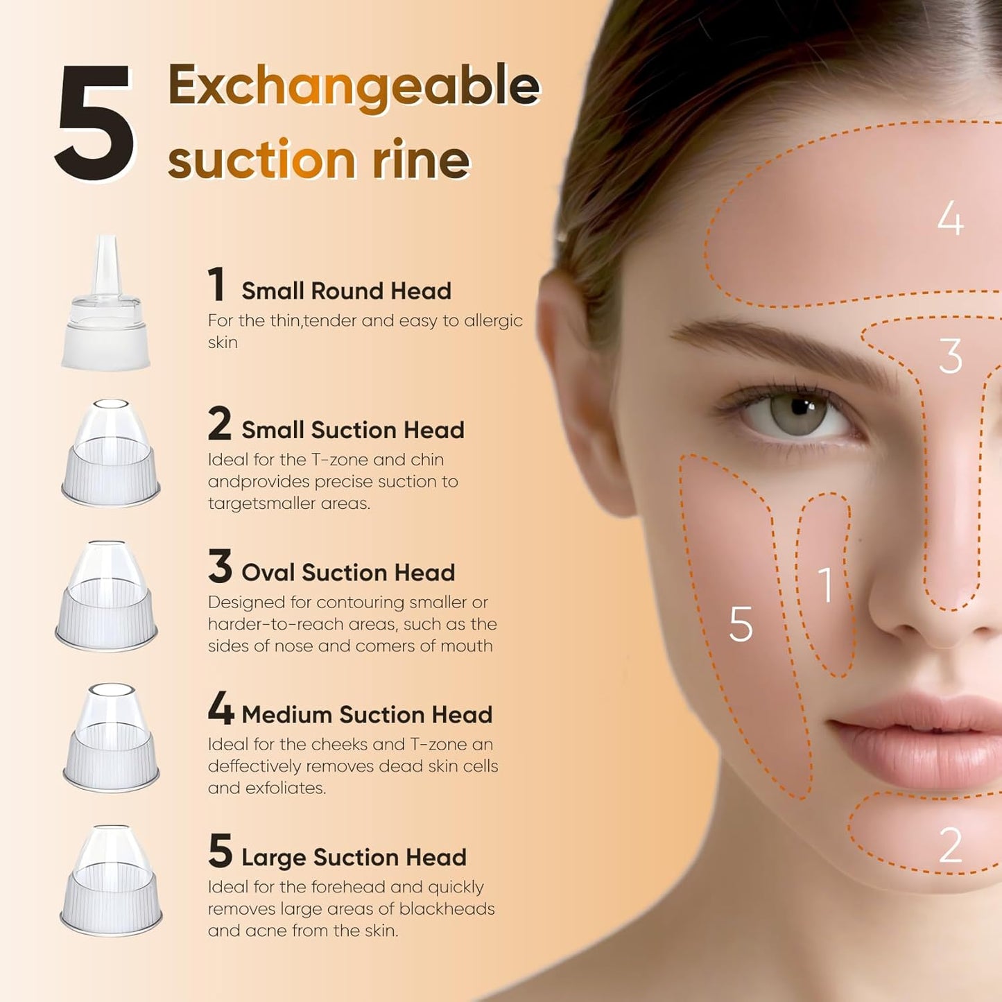 Blackhead Remover & Pore Vacuum Cleaner – Deep Facial Cleansing Tool