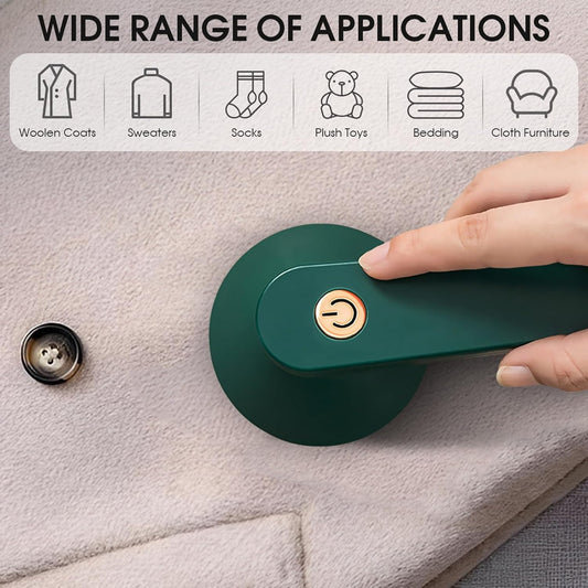Rechargeable Lint Remover – For Clothes, Sweaters & Upholstery