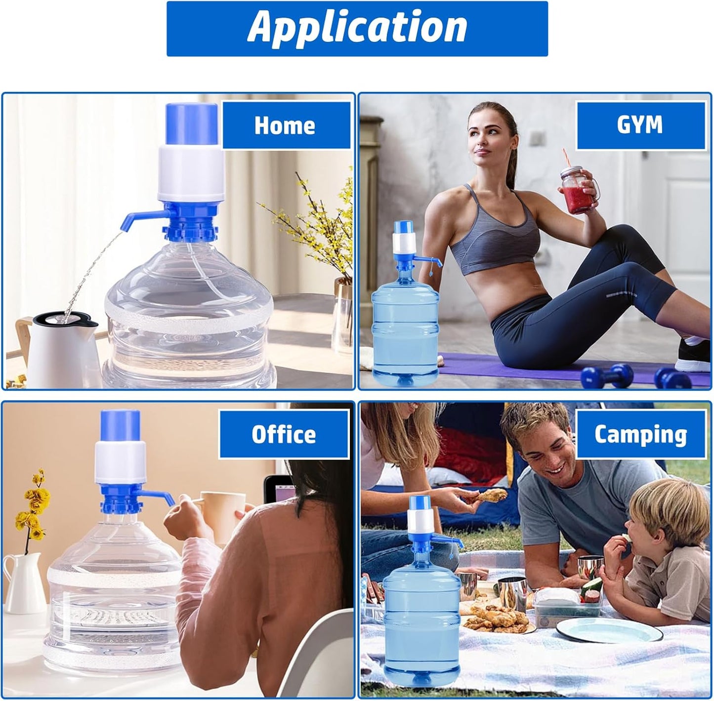 Manual Hand Press Pump Water Dispenser