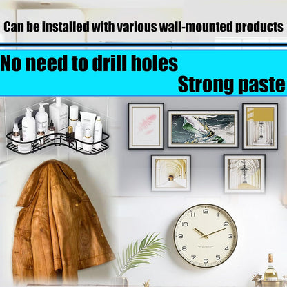 Pack of 4 | Heavy Duty Adhesive Screw Hooks