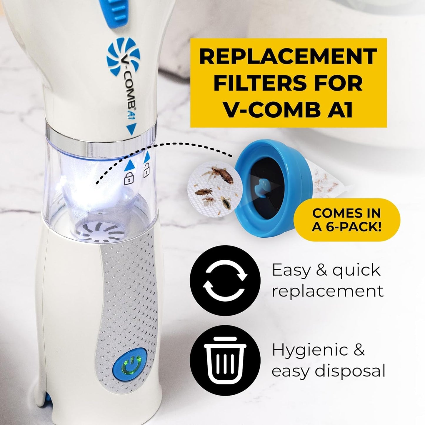 Electric V-Comb Anti Lice Machine