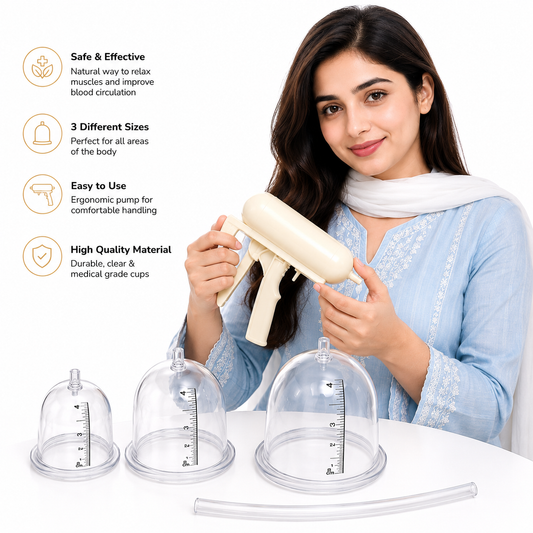 3-Size Breast Vacuum Enhancement & Massage Pump Se