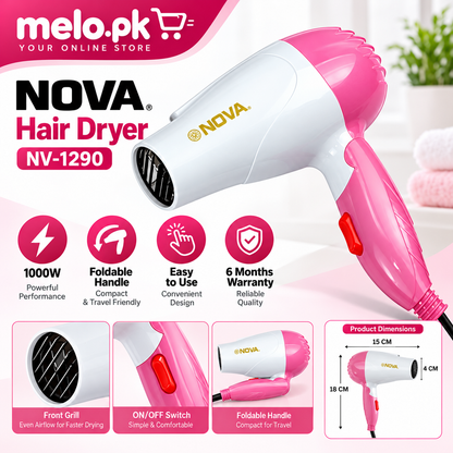 Nova Foldable Hair Dryer