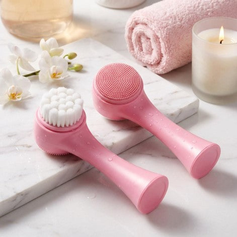Double Cleansing Brush