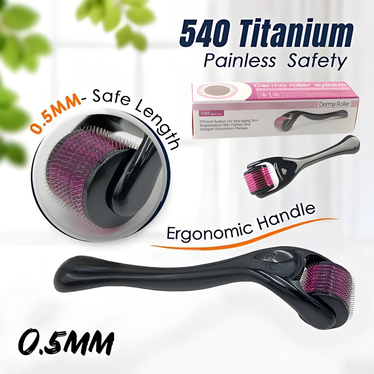 540 Micro Needle Derma Roller for Hair & Skin Therapy
