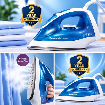 Steam Iron – Powerful, Smooth , non sticky & Long-Lasting,  (2 year Warranty)
