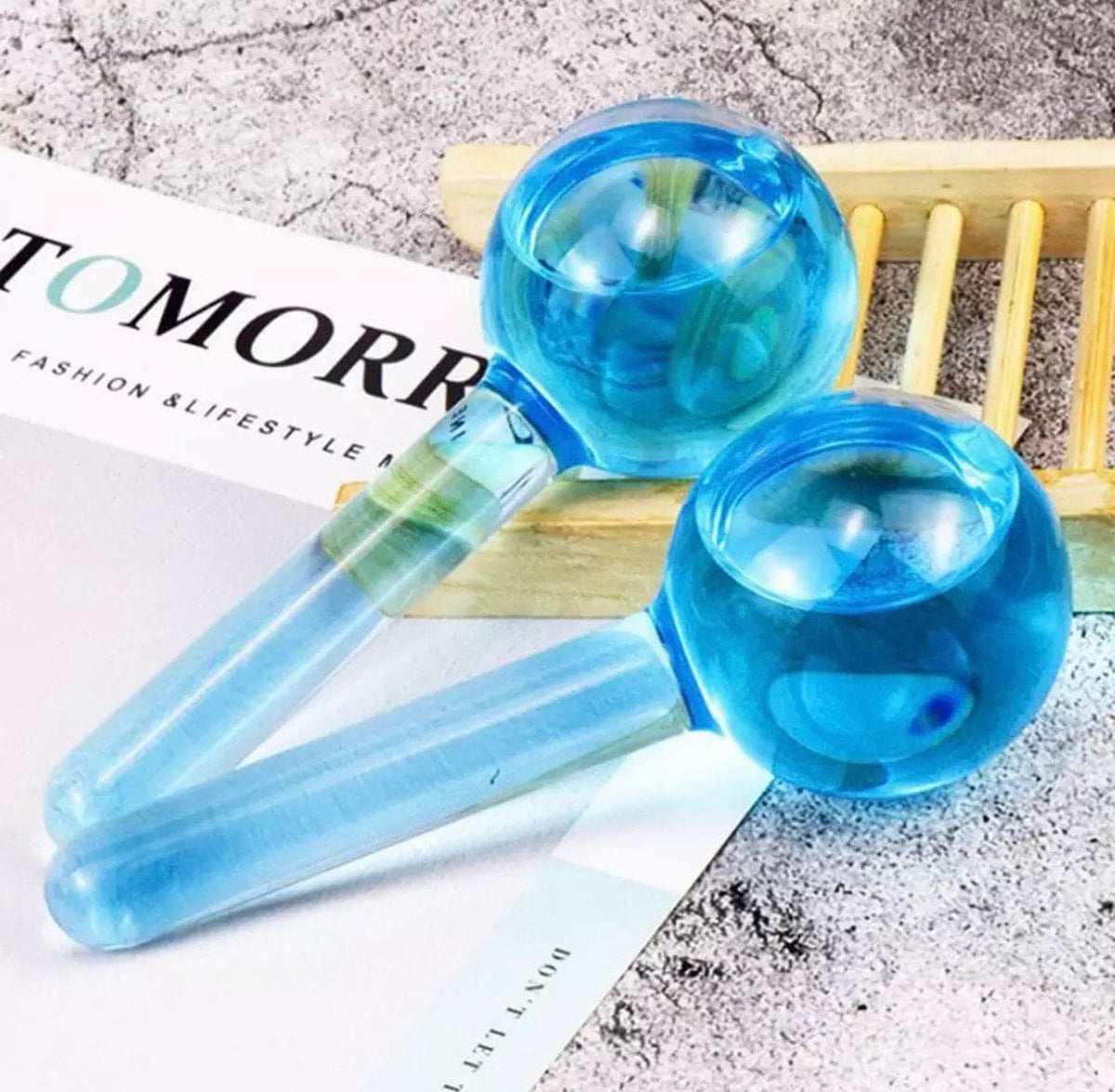 Facial Cooling Ice Globes