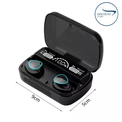 M10 Wireless TWS V5.1 EarBuds with Touch Display
